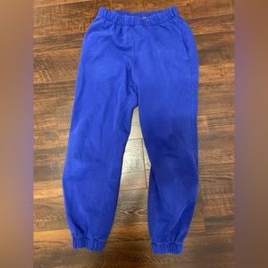 Brandy melville royal blue rosa sweatpants